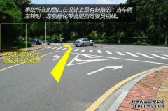 新手司机开车到十字路口，得知地标不明白。你