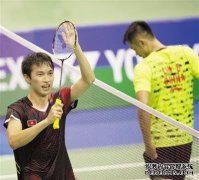 球棒持续68分钟。一名22岁的少年将进入林丹，这