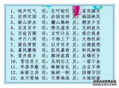 “解释巨大文章的含义”，来源，反义词，同义