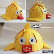 如何用纸板做鸭子